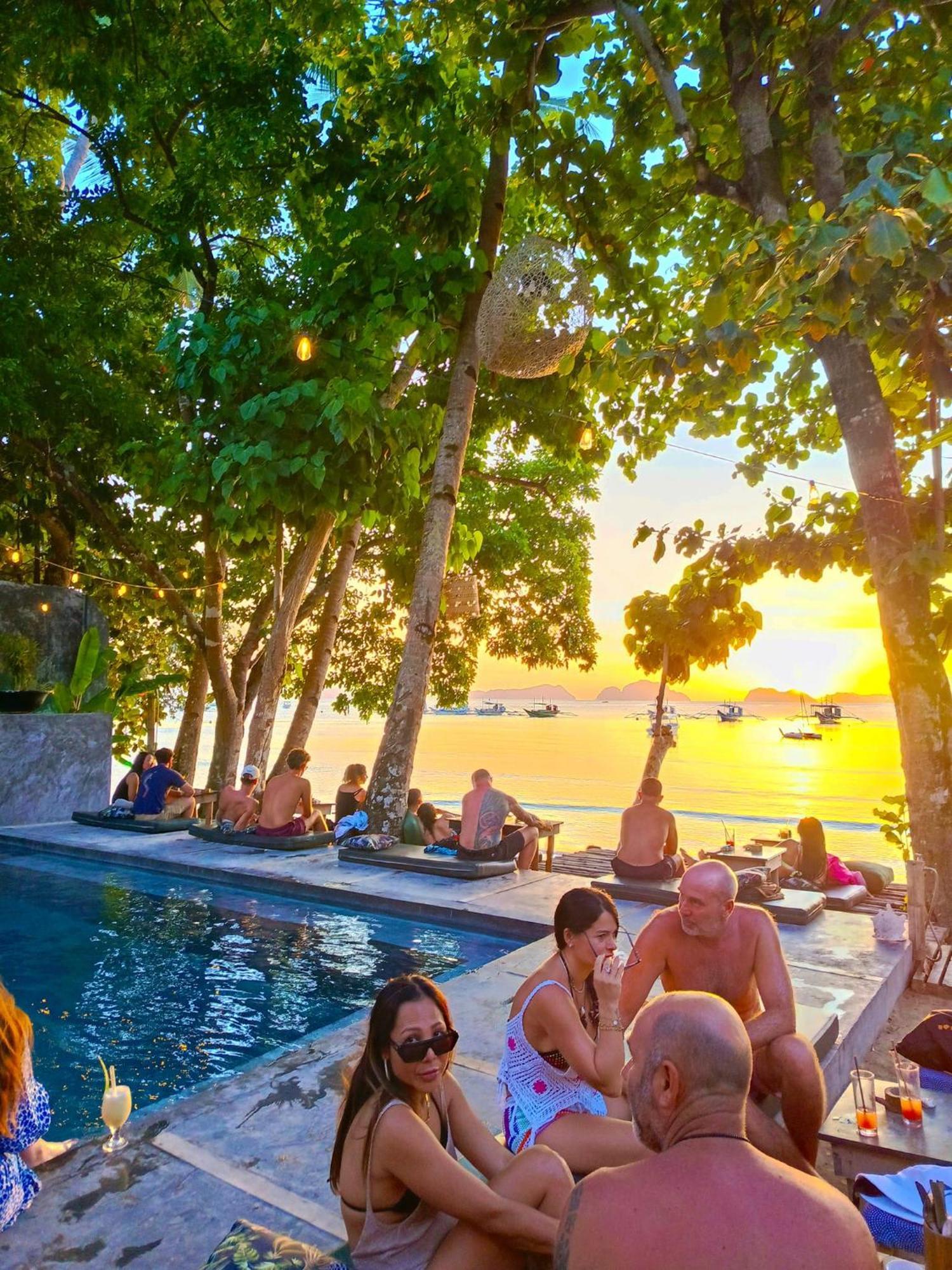 La Plage Hotel Ель-Нідо Екстер'єр фото